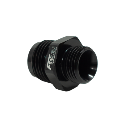 AN8 ORB Male to AN10 Male JIC Hose Fitting Adapter Black