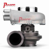 Turbocharger Pulsar PSR 3067 Gen2 Dual Ball Bearing Dual V-Band 0.72 A/R IWG Billet Actuator 7.4psi PSR Logoed