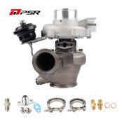 Turbocharger Pulsar PSR 3067 Gen2 .72 2.5" V-Band Inlet 3" V-Band Outlet Billet 15psi Ball Bearing