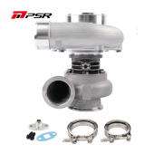 Turbocharger Pulsar PSR 6466E 900HP .82 Stainless Steel 2.5" V-Band Inlet 3" V-Band Outlet Ball Bearing