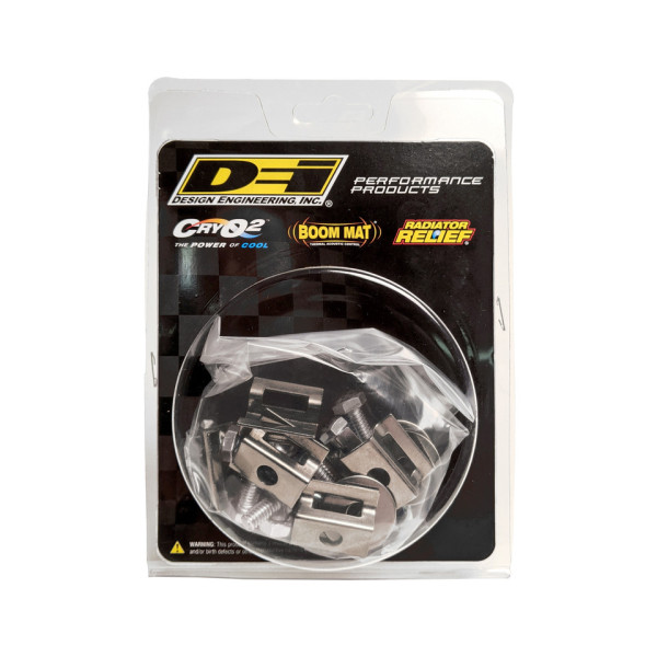Heat Shield Mounting Kit - 6-Pack DEI-10224