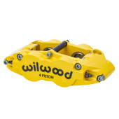 Wilwood 120-14055 FNSL4R Universal Radial Mount Caliper 4 Pistons Yellow