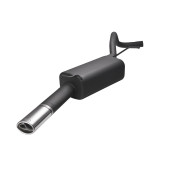 Sport muffler exhaust for SKODA Fabia I 2000-2006 COMBI SEDAN