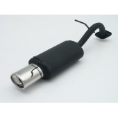 Sport muffler exhaust for TOYOTA Yaris II 2005-2011 HATCHBACK