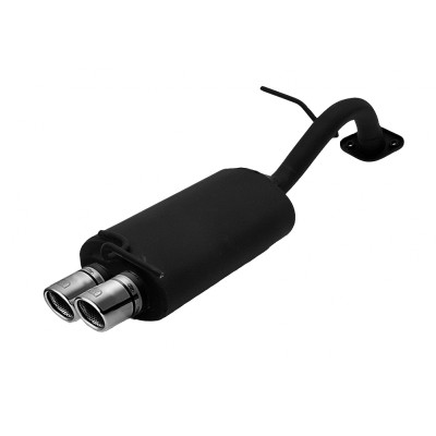 Sport Muffler Exhaust for Toyota Yaris II 2005-2011 Hatchback