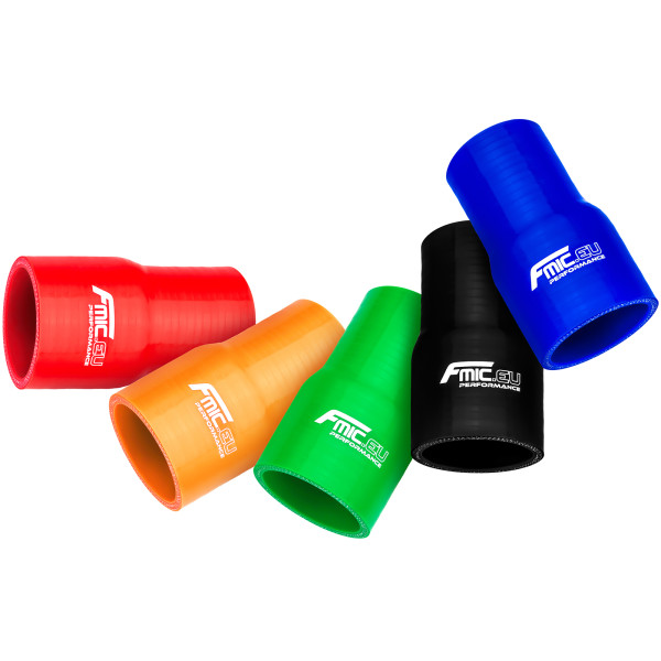 Silicone Straight Reducer 102/127mm - Blue Performance Part