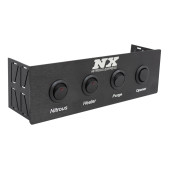 Universal Single DIN Custom Switch Panel Nitrous Express NX-15809