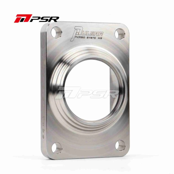 Pulsar PSR Billet Transition Flange T6 Open to 3" OD Tubing (Hardware Kit Included)