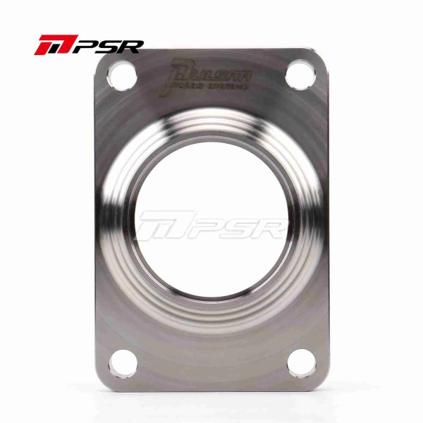 Pulsar PSR Billet Transition Flange T6 Open to 3" OD Tubing (Hardware Kit Included)