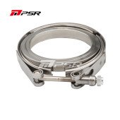 Pulsar PSR Flange Clamp Kit Stainless Steel V Band 1.15A/R 4" OD Turbine Housing Outlet