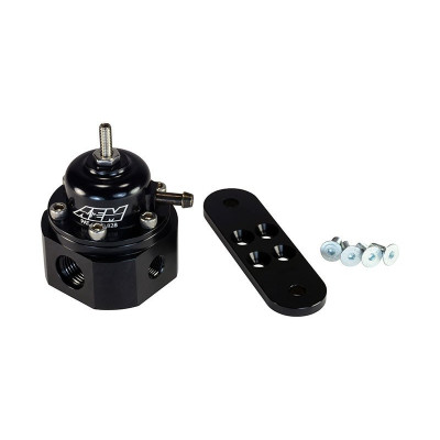 AEM 1000HP Fuel Pressure Regulator 1.5-10 Bar AN6 Black
