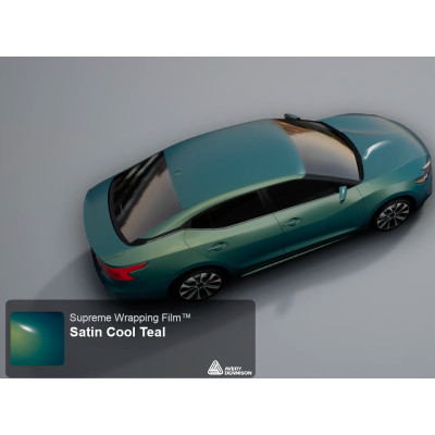 Avery Cool Teal Metallic Satin Wrapping Film 1.52m x 25m