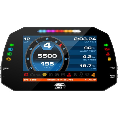 AIM 7 Dash MXG Strada Street Edition - Driver Display System