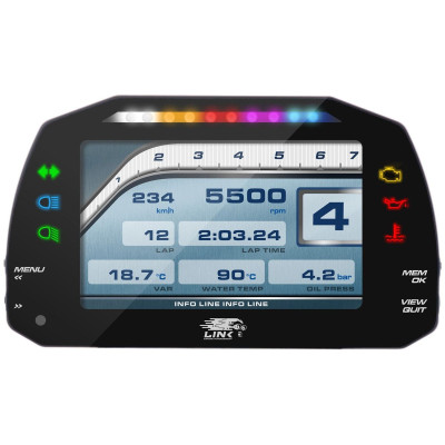 AIM 5 Dash MXS Strada Street Edition - Advanced Driver Display