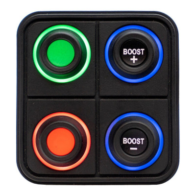 4-Key CAN Keypad for 15mm Inserts - Customizable & Durable