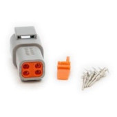 Deutsch DTM4 Female Connector Kit - Reliable Wiring Solutions