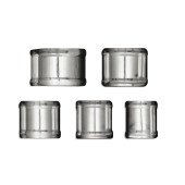 38mm Aluminum Connector - 10 cm Length