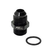 AN8 Male JIC Hose Fitting Adapter - Black