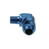 90° AN4 JIC Flare to 3/8" NPT Male Elbow Fitting