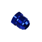 Blue AN-4 JIC Flare Hex Port Plug Adapter Fitting