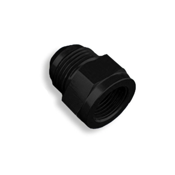 AN6 Male to AN4 Female JIC Reducer Hose Fitting Black