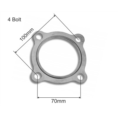 4-Bolt Downpipe Gasket for Optimal Performance