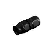 Black AN-8 JIC Straight PTFE Fuel Hose Fitting