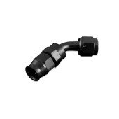 Black AN8 JIC 45° PTFE Fuel Oil Hose End Fitting