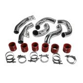 Nissan R35 GT-R Red Intercooler Piping Kit