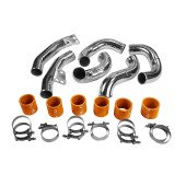 Nissan R35 GT-R Orange Intercooler Piping Kit