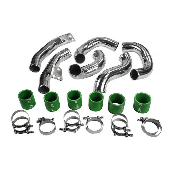 Nissan R35 GT-R Green Intercooler Piping Kit