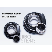 Turbocharger TurboSystems HTX2651B1W air outlet 90 degrees