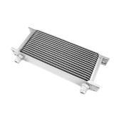16-Row Oil Cooler with 7/8" Male Threads - Silver