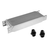 13-Row Silver Oil Cooler Pro for Enhanced Cooling