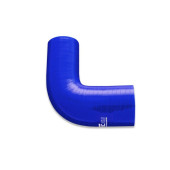 Blue Silicone 90° Reducer Elbow 80/102mm