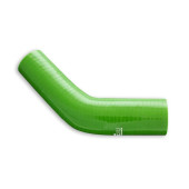 Green Silicone 45° Reducer Elbow 60/89mm