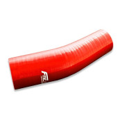 Red Silicone Reducer Elbow 23' 51/76mm Connector