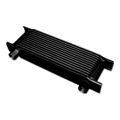 13-Row Oil Cooler with 1/2" Female Threads - Black