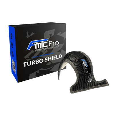 60mm Wastegate Shield Blanket - Carbon Fiber Pro
