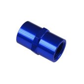Blue 1/8 NPT Straight Female Coupler Adapter Fitting