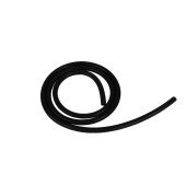 10mm Black Vacuum Hose - Durable & Flexible Design
