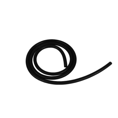 10mm Black Vacuum Hose - Durable & Flexible Design
