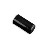 8mm Black Silicone Vacuum Cap - Durable & Versatile