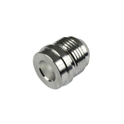 Weld-Ready AN8 Nipple Fitting for Custom Projects