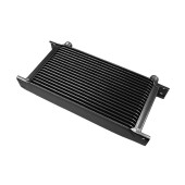 19-Row Oil Cooler with 7/8" Male Threads - Black