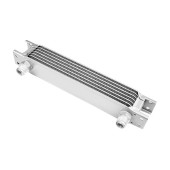 7-Row Oil Cooler with 7/8" Male Threads - Silver