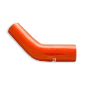 Vibrant Orange 45° Silicone Reducer Elbow for Vehicles