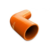 Vibrant Orange Silicone Reducer Elbow 67' 41/51mm