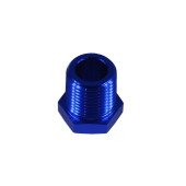 Blue 1/8 NPT Hex Head Socket Blanking Plug - Upgrade!