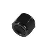 AN-10 JIC Female Flare Hex Port Plug - Black Adapter